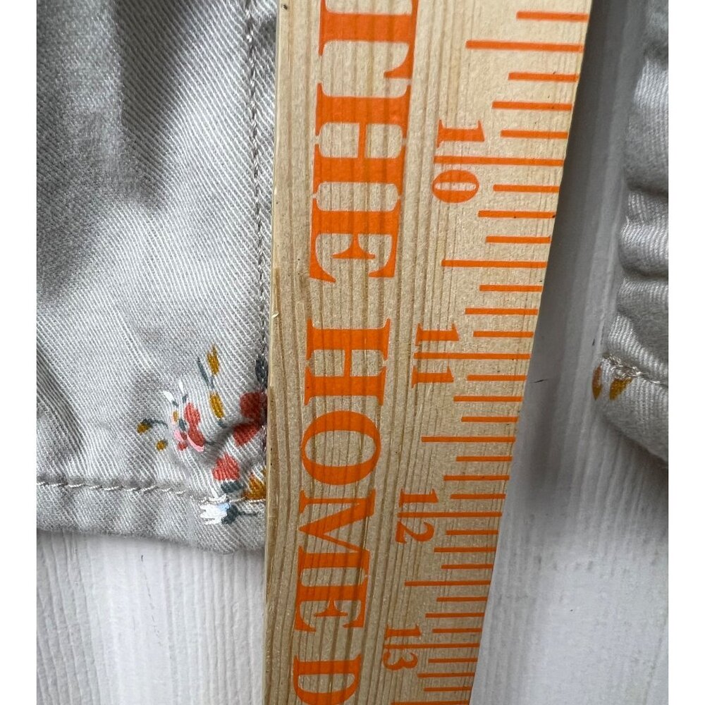 OshKosh Beige Floral Overalls - Picture 8 of 12